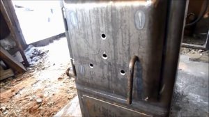 Простой котёл отопления своими руками для дома в 100 кв. м. (simple stove)