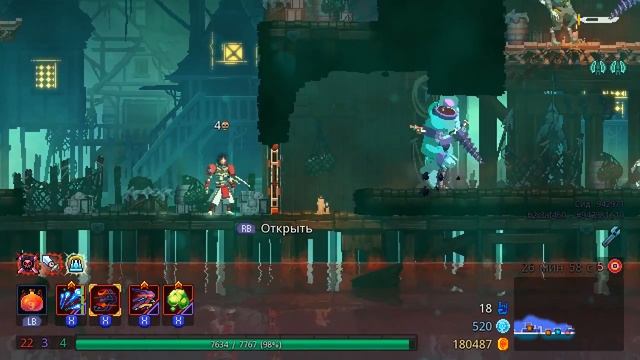 Мотоциклетные ботинки и Едкое облако - пробуем впервые на 5BC / Dead Cells Who's the boss смотреть онлайн