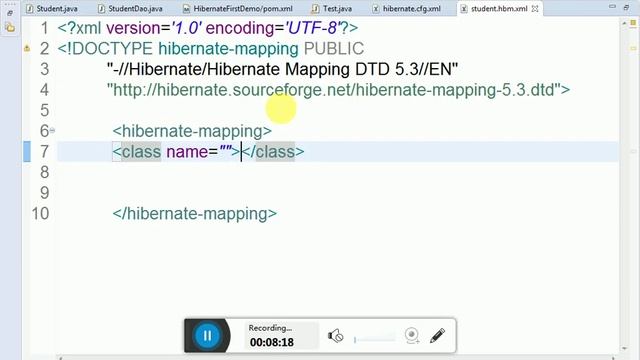create a project with hibernate смотреть онлайн