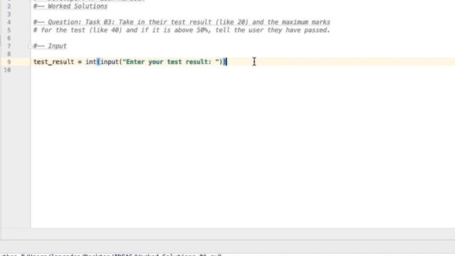 Python - Worked Solutions If Then & If Then Else смотреть онлайн