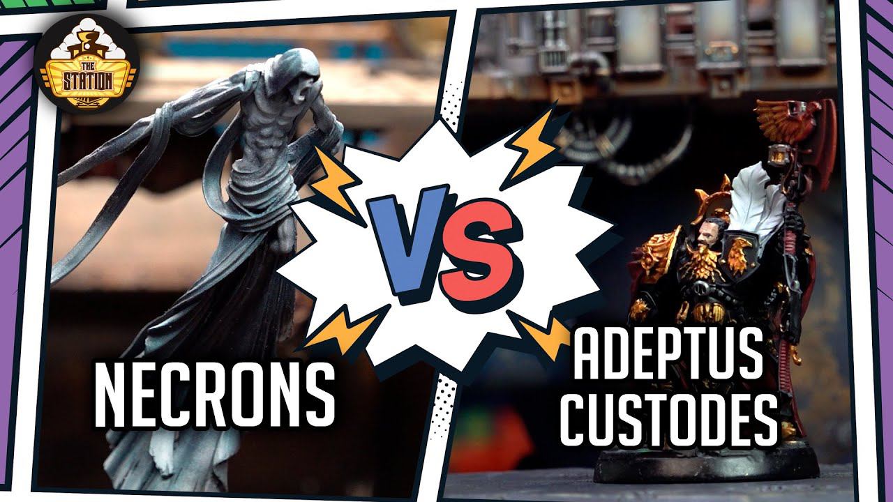 Necrons Vs Adeptus Custodes I Battlereport | 1000pts I Warhammer 40000