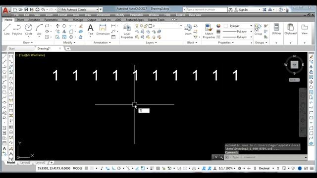 How to Auto Sequential Numbering In Autocad /AutoCAD Tips & Tricks / TCOUNT Command смотреть онлайн