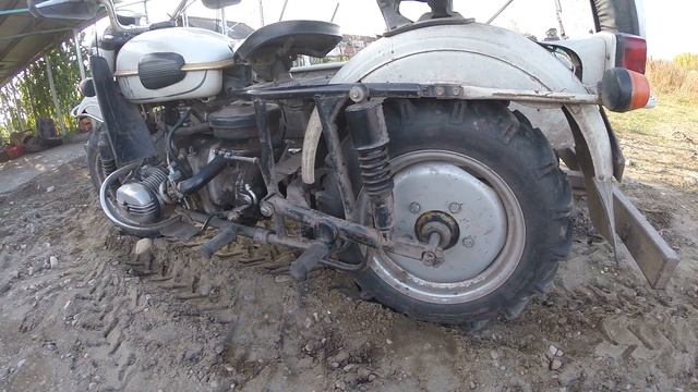 УРАЛ ТУРИСТ БОЛЬШИЕ ВНЕДОРОЖНЫЕ ШИНЫ/URAL TOURIST BIG OFFROAD TYRES