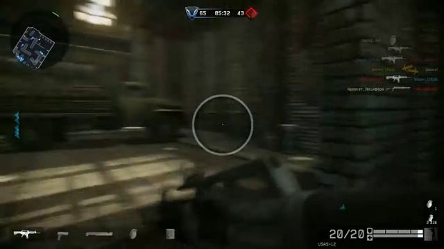 WarFace. Играем с Ян18345 на Ангаре с USAS-12! смотреть онлайн