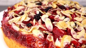 Беру любую ягоду! ЯГОДНЫЙ ЛИМОННЫЙ ПИРОГ | простой рецепт с домашними ягодами