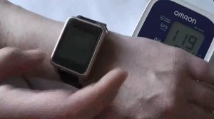 Часы тонометр U7 vs обычный тонометр