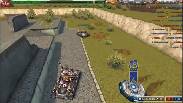 Tanki Online Sandbox XP Gameplay N°2 with Avalanche, Burning.Desire & Jan смотреть онлайн