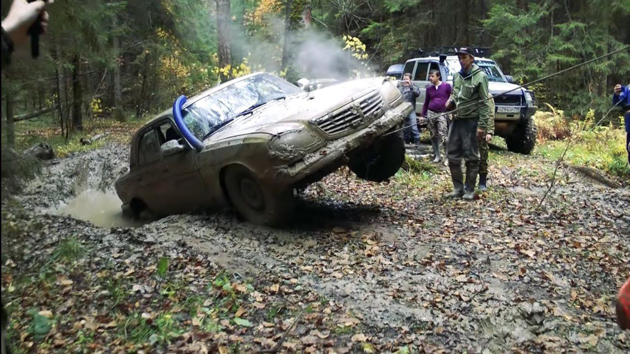 Совместный выезд с Не тормози! Волгарище против Dodge Ram, Range Rover, УАЗов, Duster и других смотреть онлайн