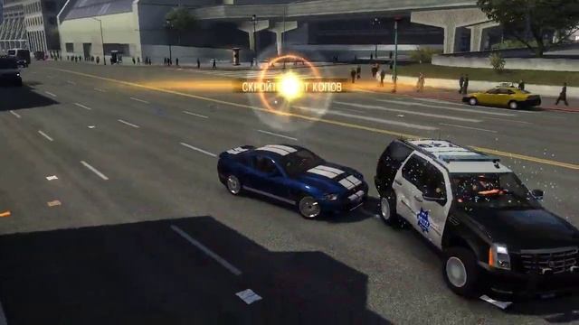 Ford Shelby GT500 vs AUDI S5 COUPE quattro vs Police супер тачки против коповв супер гоночной игре смотреть онлайн