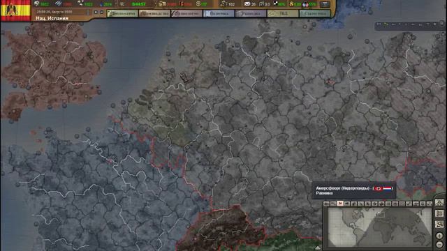 Hearts of Iron 3 - Нац Испания №2 смотреть онлайн