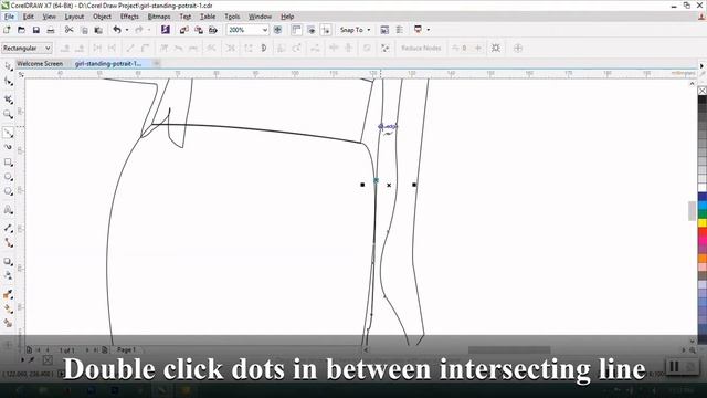 Coreldraw tutorial on drawing an object смотреть онлайн