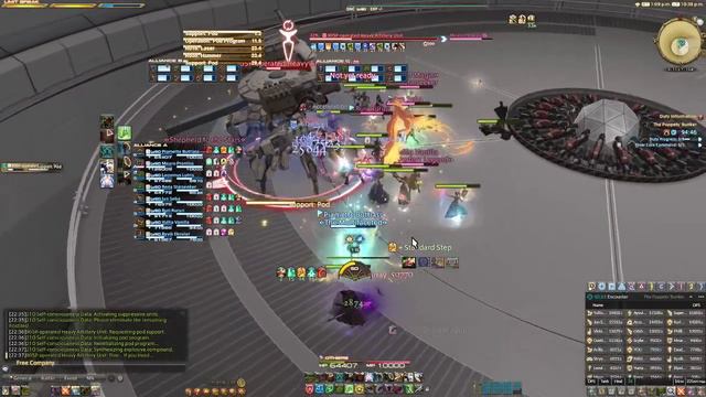 FFXIV Puppets Bunker (2nd Nier raid) Dancer PoV смотреть онлайн
