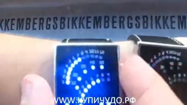 Бинарные часы Speedometer