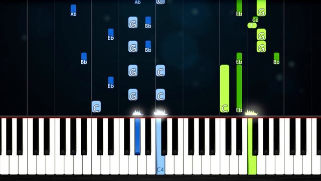 THE AMAZING DIGITAL CIRCUS THEME - Piano Tutorial (MEDIUM) смотреть онлайн