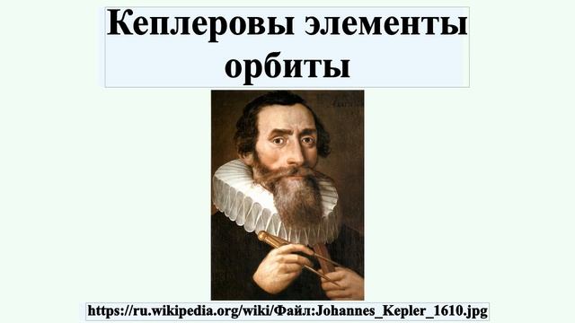 Кеплеровы элементы орбиты смотреть онлайн