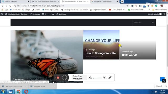 How to Create A Blog Website | Wordpress Tutorial смотреть онлайн