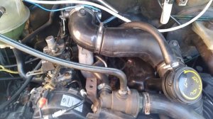 Замена термостата. Форд транзит