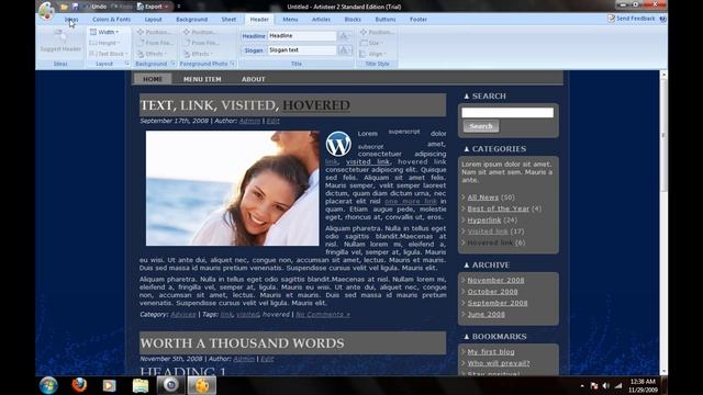 How to create free themes for Wordpress, Blogger, Drupal, Joomla, DotNetNuke смотреть онлайн