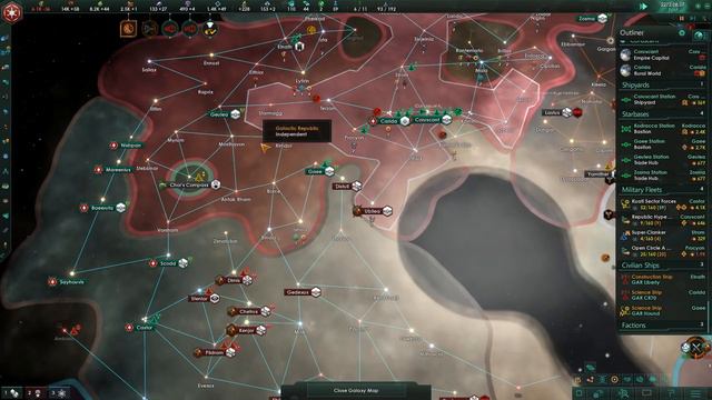 Galactic Republic | STELLARIS - STAR WARS SHIPSETS | Ep 5 смотреть онлайн