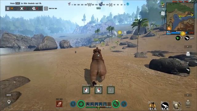 ДИКИЙ СТАРТ В ГОЛОДНЫХ ИГРАХ ARK!!! СРАЖАЛСЯ КАК ЛЕВ В ARK Survival Of The Fittest смотреть онлайн