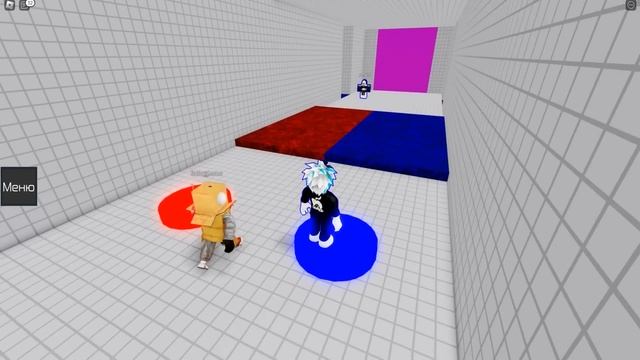 1,000,000 РАЗ УПАЛ ПОКА ПРОХОДИЛ ОББИ НА ДВОИХ С ROBZI! НУБ И ПРО В ОББИ! ROBLOX Teamwork Puzzles смотреть онлайн