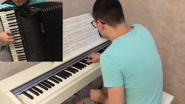 JoJo's Bizarre Adventure - Kira's Theme (Killer) | Accordion + Piano Cover смотреть онлайн