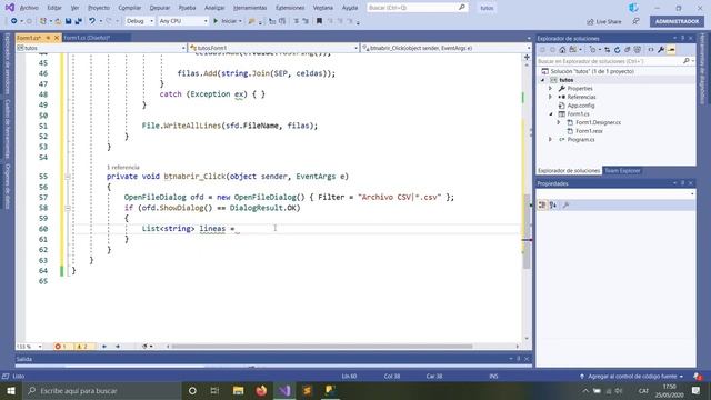 Guardar y cargar DataGridView con CSV (C#, sin SQL) смотреть онлайн