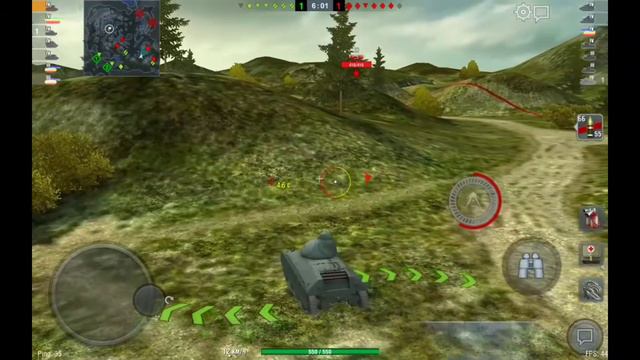 Игра на Amx 40 "Утка". Wot blitz!!!!!!!!! смотреть онлайн