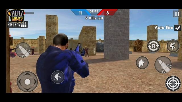 Commando Cover Shooting Strike Gameplay Walkthrough (Android/IOS/APK) - Part 1 смотреть онлайн