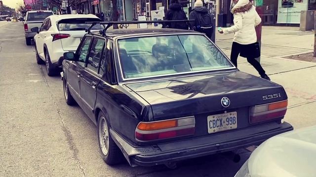 Злая Е28 535i BMW /// S420 Мерседес 140 // E30 325i БМВ улицы Торонто
