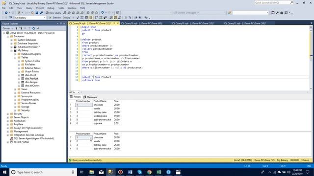 How to delete specific rows in a table and use output delete смотреть онлайн