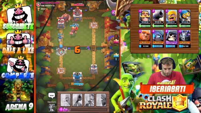 Cofre Bromista - Arena 9 - Clash Royale смотреть онлайн