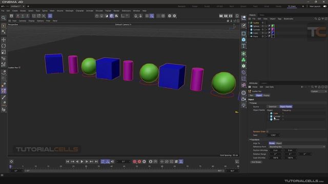 0021. scatter pen in cinema 4d смотреть онлайн