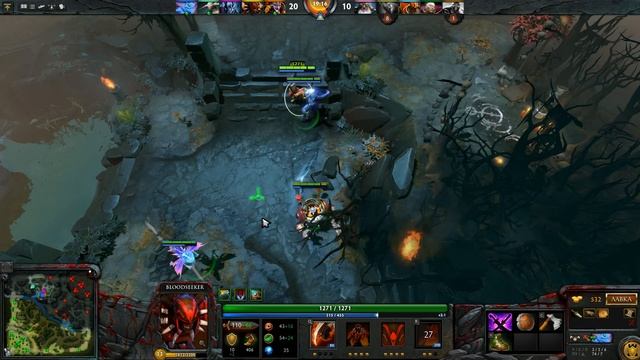 Dota 2 Гайд на блудсикера "Рампага!?... Не показалось" смотреть онлайн