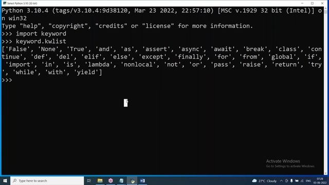PYTHON tutorials || Demo - 5 || by Mr. Wilson On 03-06-2022 @7AM IST смотреть онлайн