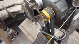 минитрактор с центробежным сцеплением коробка ваз + москвич 41
