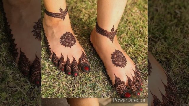 Beautiful feet mehndi design 2021| latest feet mehndi design | leg mehndi designs смотреть онлайн