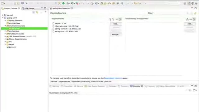 02 Configure JPA at Spring Application смотреть онлайн