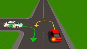 Курсы ПДД : Нерегулируемые перекрестки неравнозначных дорог.