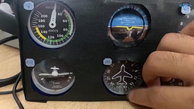 Easy Flight Simulator Instrument Panel build at Home, Cessna 172 смотреть онлайн
