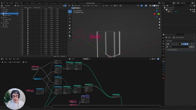 Blender 3.0 Geometry Nodes Tutorial - Procedural Gifts! смотреть онлайн