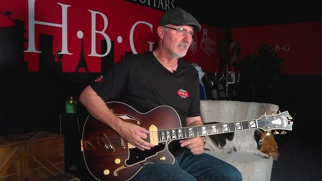 The Deluxe 59 from D'Angelico Guitars - Satin Brown Burst Hollowbody | 4k Video смотреть онлайн