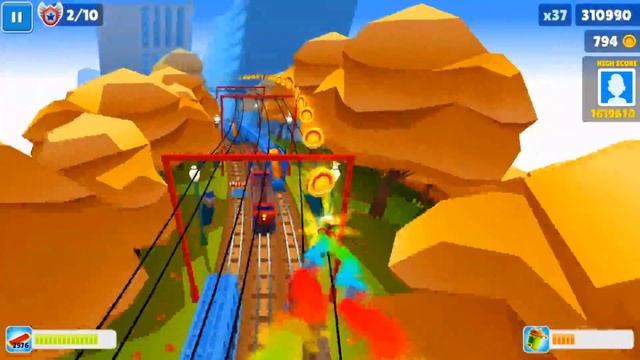 Subway Surfers #10 Новая Lauren Pilot в Вашингтоне. Обновление игры на весь экран смотреть онлайн