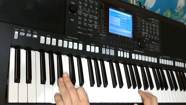 Красивая мелодия 2 - Синтезатор Yamaha PSR-S750 смотреть онлайн