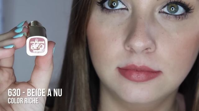 L'Oréal Color Riche | Full Collection Swatches! смотреть онлайн