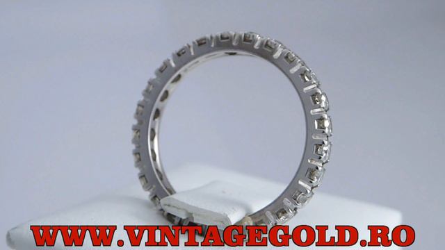 Inel cu diamante cca. 1ct. aur alb 18k, 3.30 grame смотреть онлайн