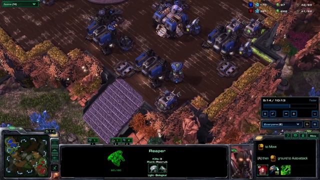 Starcraft 2: Marines VS Marines lol (ShortCava vs KingDinosaur) смотреть онлайн