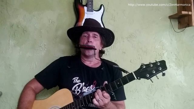 "Gaita de Boca". Ирландская мелодия \ Кантри на губной гармошке С, для начинающих, без табов смотреть онлайн