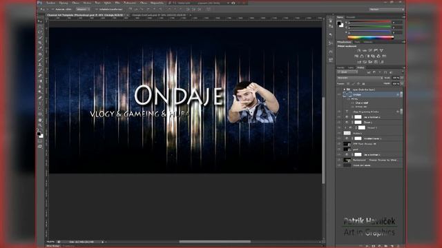 SpeedArt - Ondaje - Grafika kanálu | Patrik Havlíček смотреть онлайн