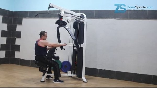 Жим от груди + гребная тяга ProfiGym ТГ-0250-С обзор